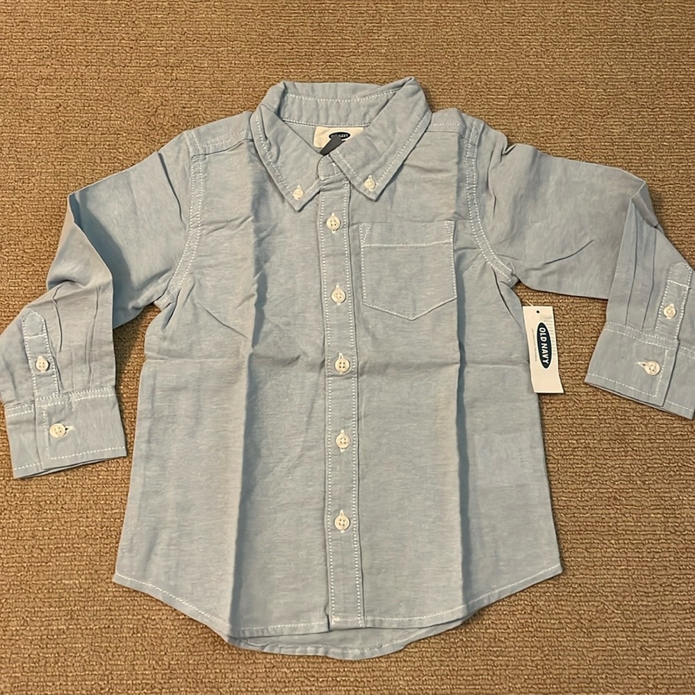 NWT Old Navy Boys Oxford Long Sleeve